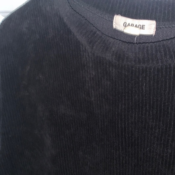 GARAGE crewneck crop sweatshirt - Picture 6 of 6